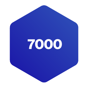 7000 proteins